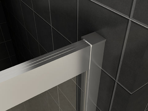 Softclose 2.0 douchedeur 1000x2000 chr.8mm NANO
