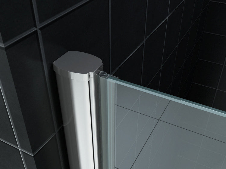 nisdeur met profiel 800x2000 8mm NANO glas