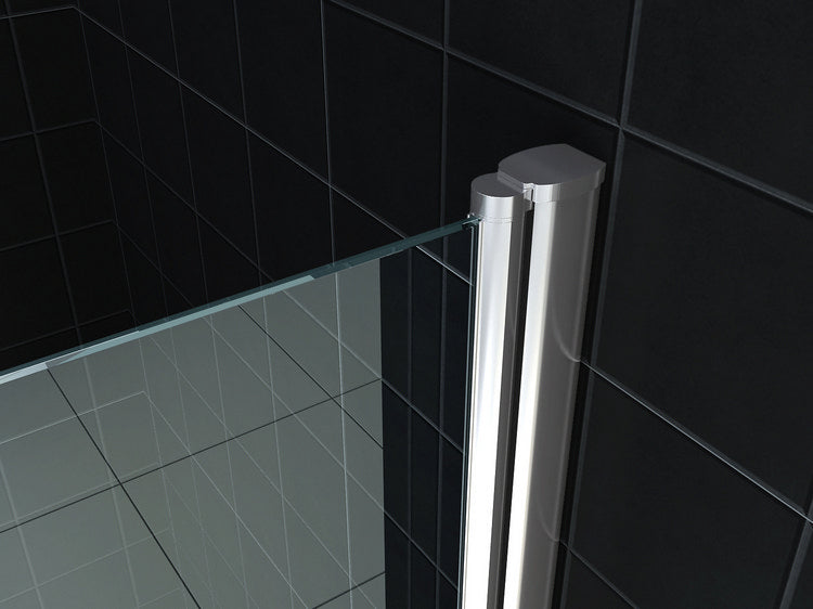 nisdeur met profiel 800x2000 8mm NANO glas