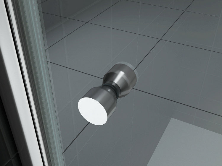 nisdeur met profiel 900x2000 8mm NANO glas