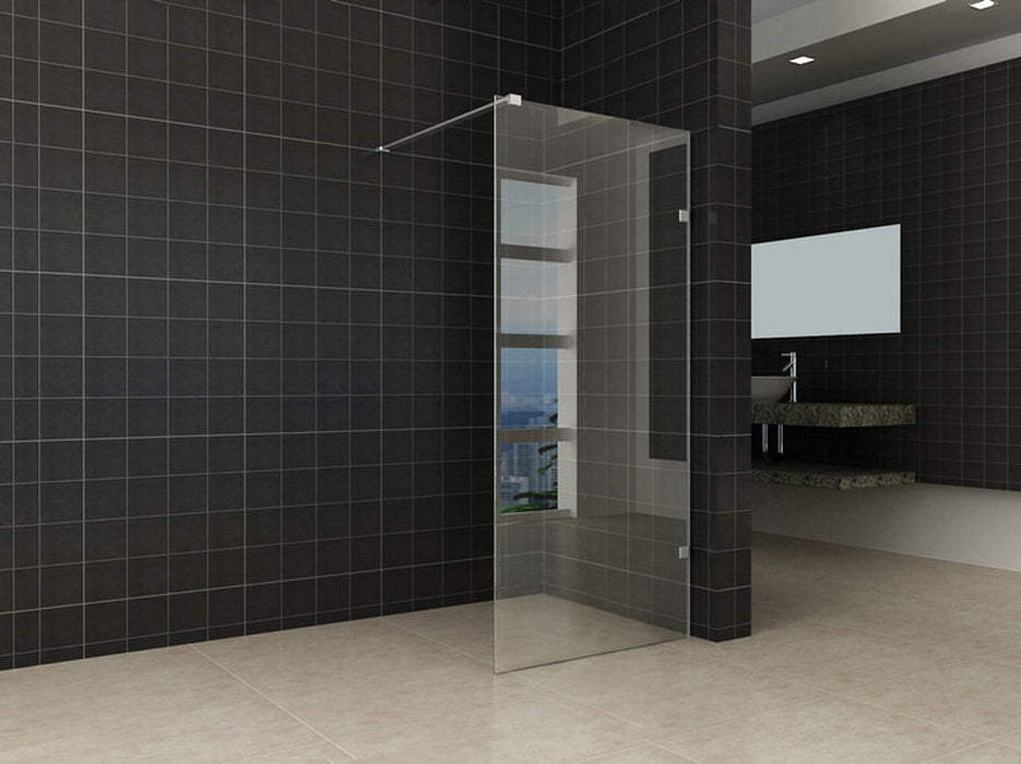 profielloze inloopdouche 800x2000 8mm NANO glas