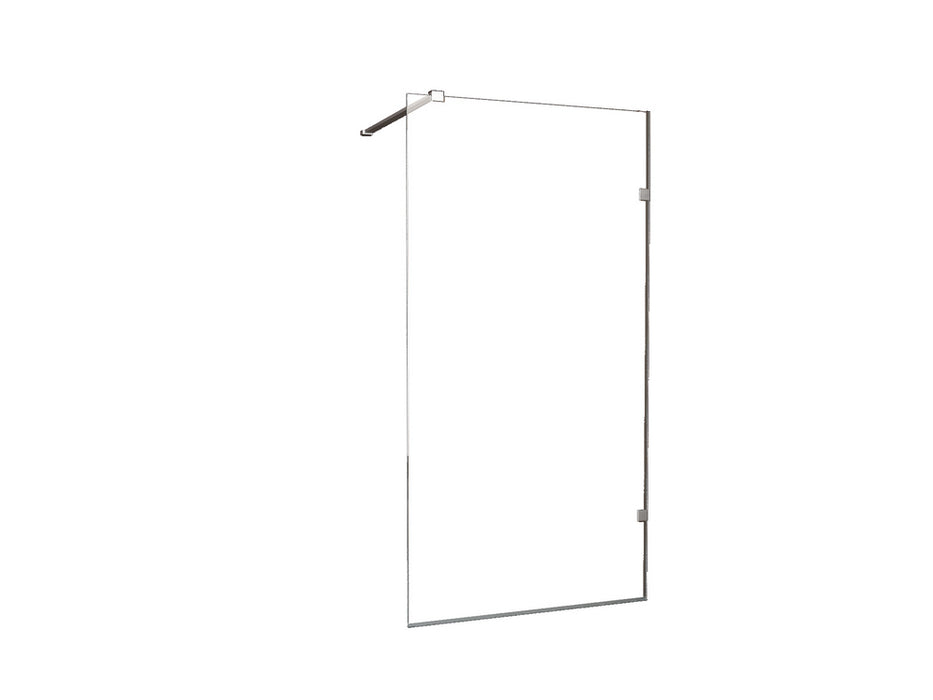 profielloze inloopdouche 900x2000 8mm NANO glas