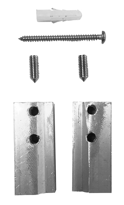 set koppelstukjes tbv softclose deur in nis