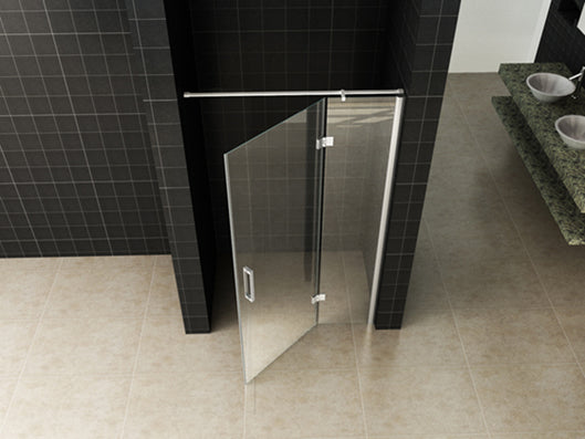 nis swingdeur + vast paneel 120 (60-60) x 200 NANO
