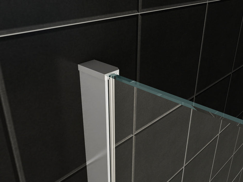 nis swingdeur + vast paneel 140 (60-80) x 200 NANO