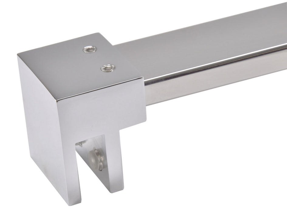 inloopdouche + muurprofiel 1600x2000 8mm NANO glas