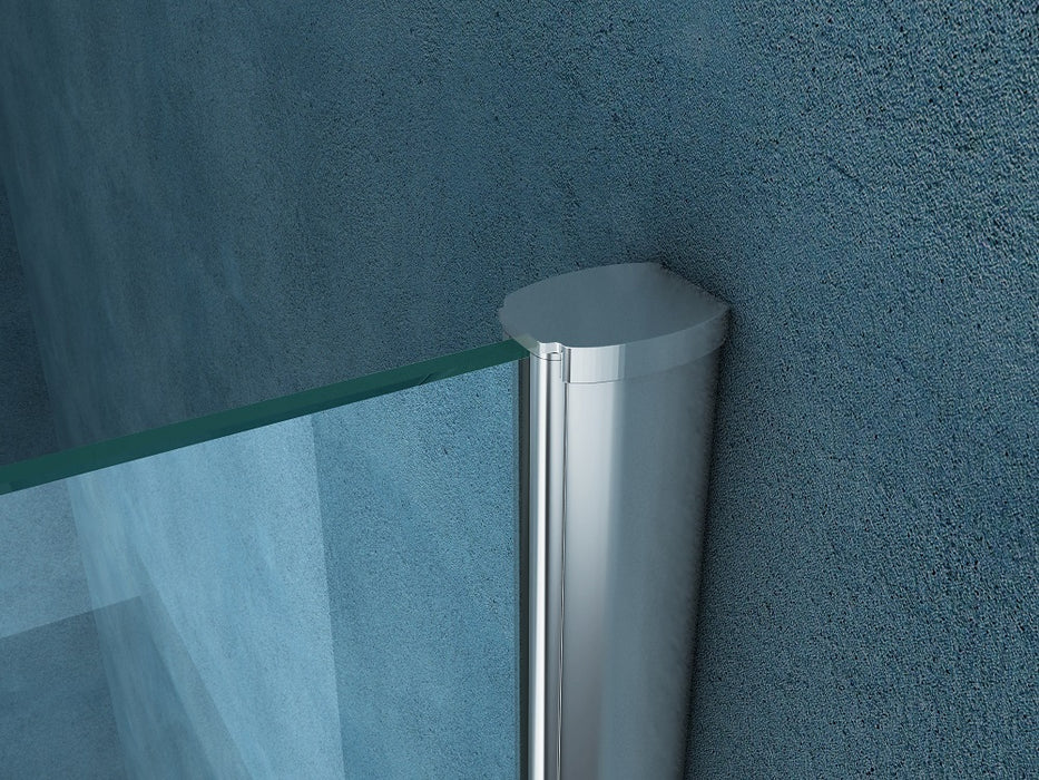 Eco Inloopdouche + muurprofiel 700x2000, 8 mm Nano