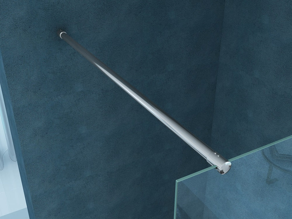 Eco Inloopdouche + muurprofiel 700x2000, 8 mm Nano