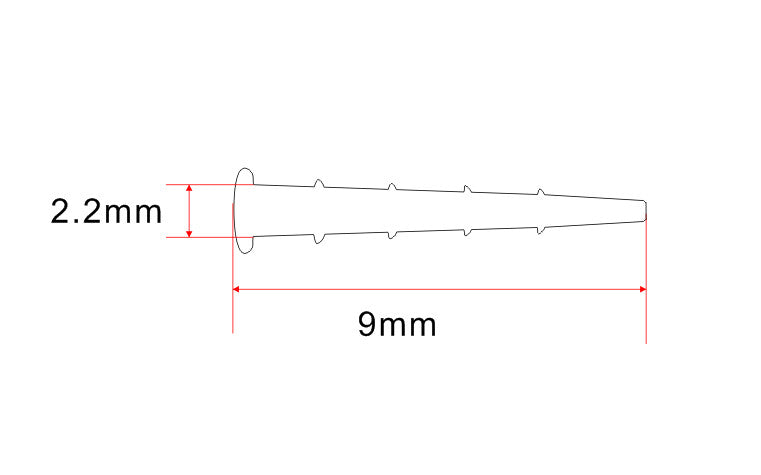 kunststof opvulstrip 2mm x 200cm tbv glaswanden