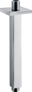 luxe douchearm vierkant plafondbev. 20cm chroom