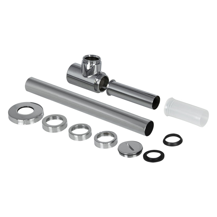 Eco design sifon laag 11/4'' chroom