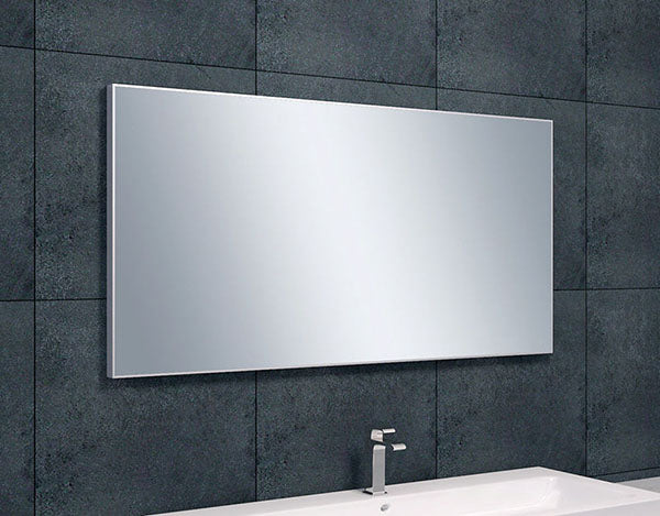 Spiegel aluminium lijst 120 x 60 x 2,1 cm