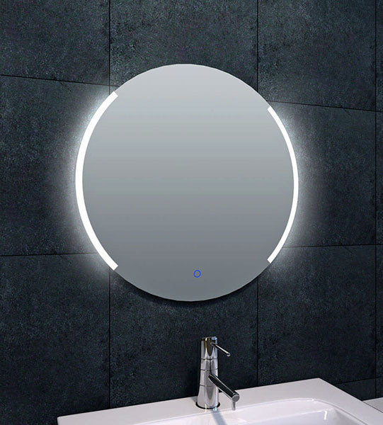 Round dimbare LED condensvrije spiegel rond 60 cm