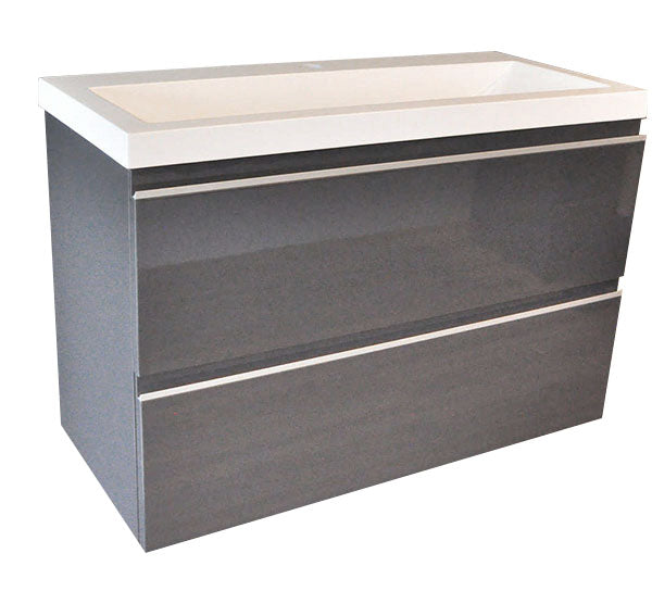 onderkast 80cmx36cm zo.wastafel gl.grijs