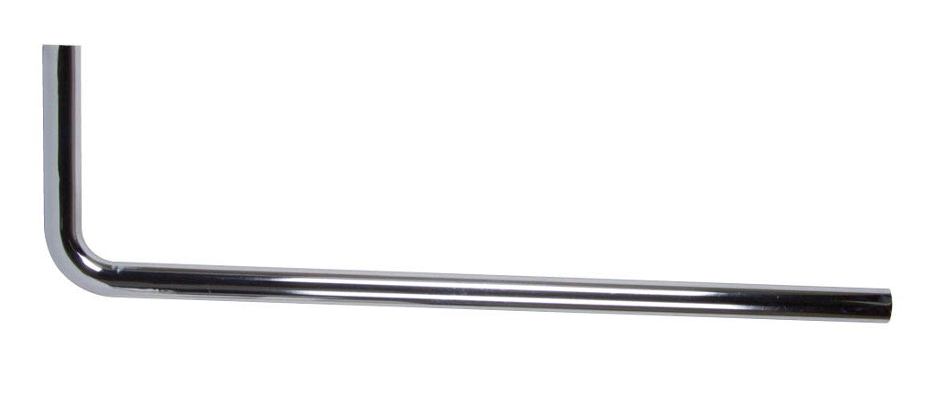 Best-Design vloerbuis chroom 800x200x32 mm