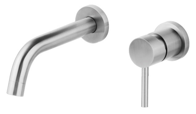 Best-Design RVS-304 Ore-25 inbouw-wandmengkraan uitl=25cm