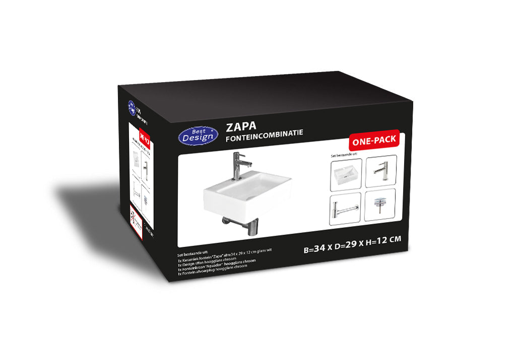 Best-Design One Pack fonteincombinatie Zapa