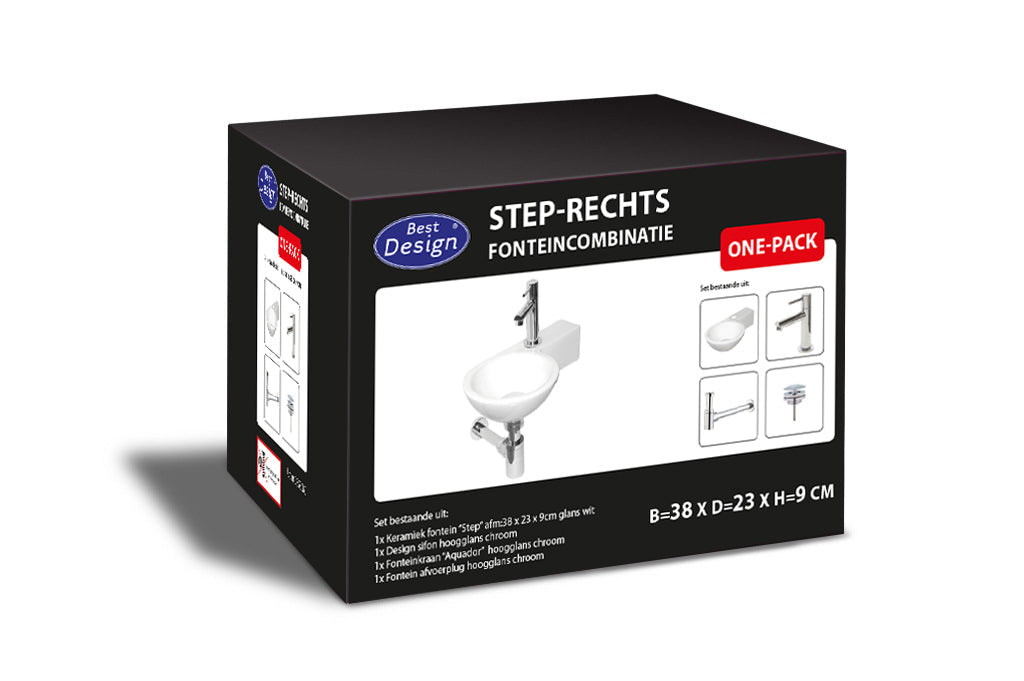 Best-Design One Pack fonteincombinatie Step Rechts