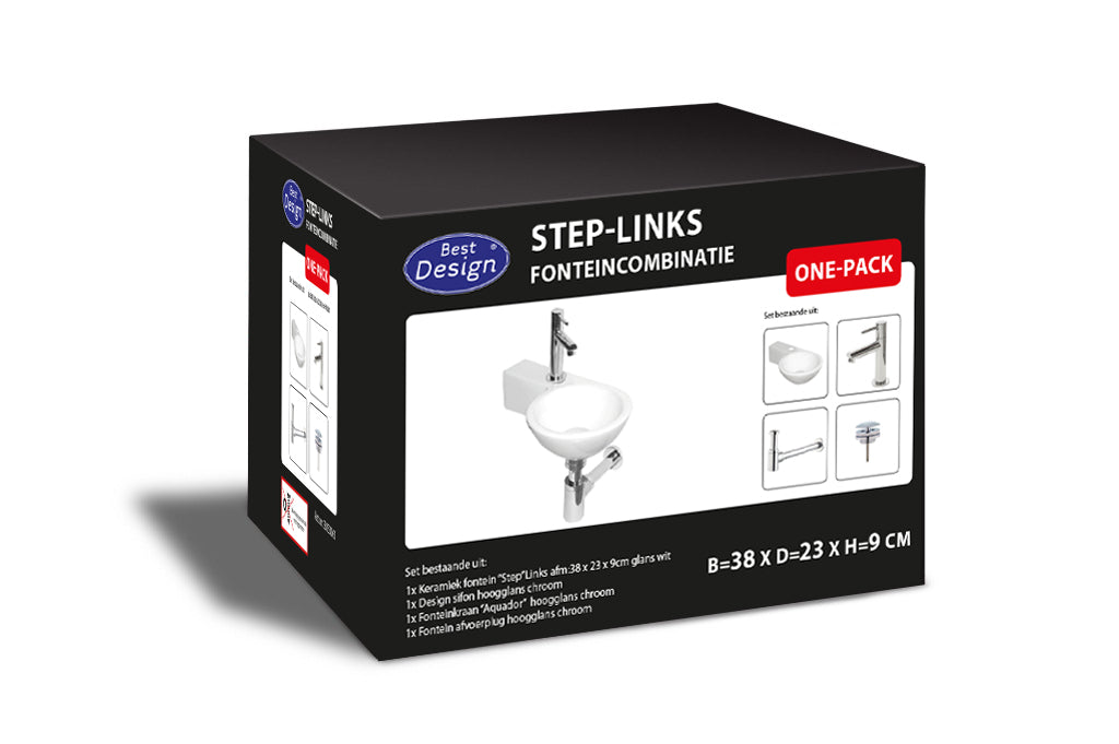 Best-Design One Pack fonteincombinatie Step Links