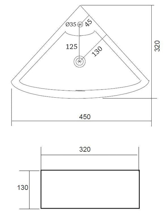 Best-Design One Pack hoek fonteincombinatie Floor