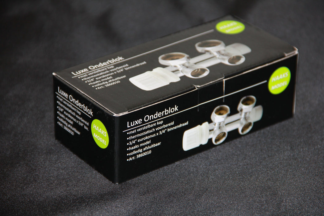 Best-Design luxe Onderblok haaks 3/4x3/4