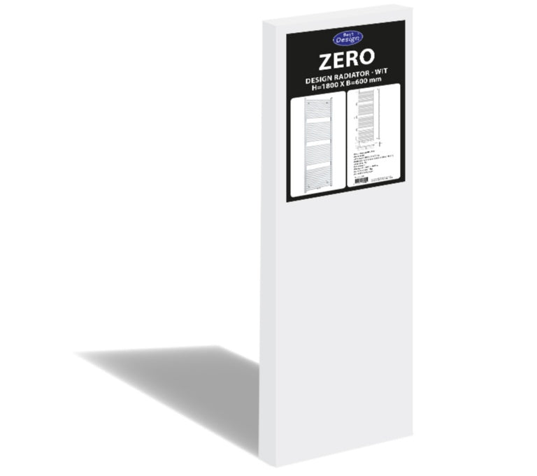 Best-Design Zero-White radiator Wit 1269 W 1800x600mm
