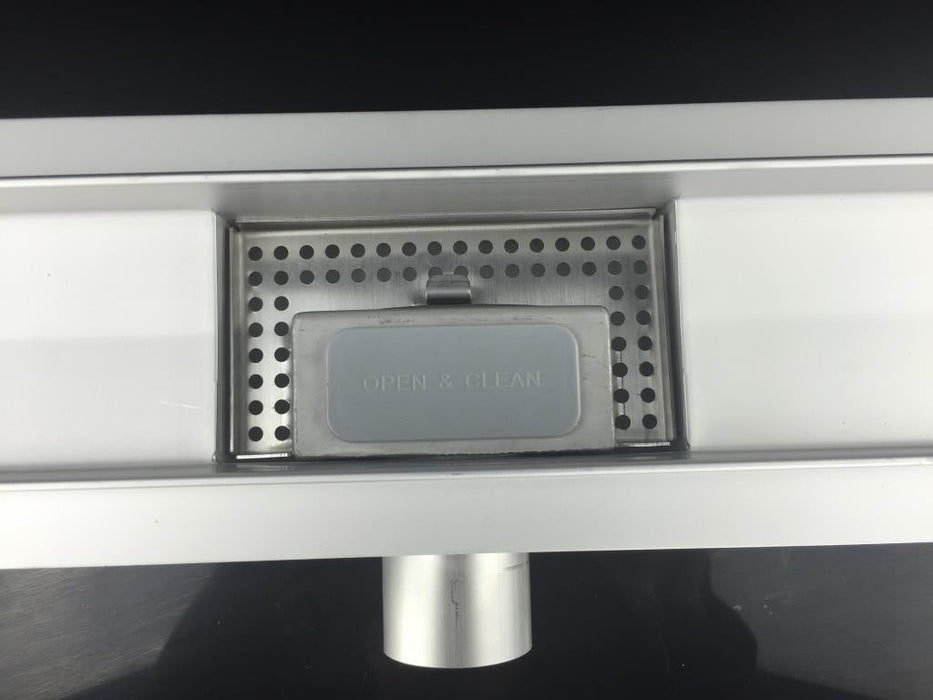 Best-Design volledige RVS haarfilter tbv douchegoot