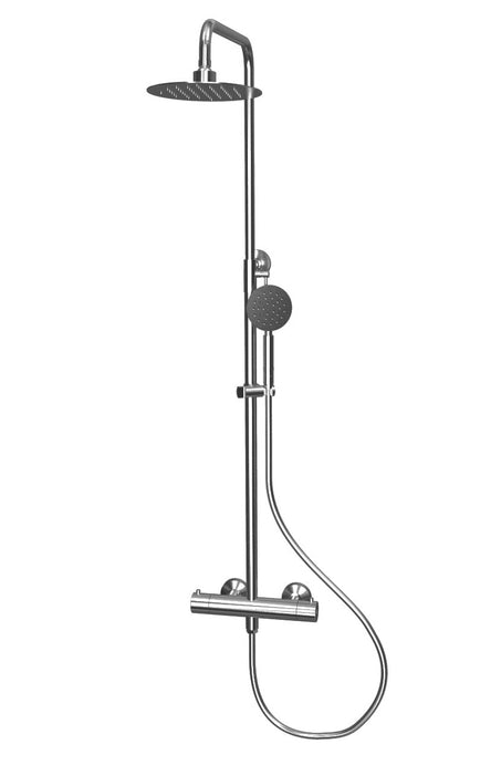 Best-Design Munchen RVS-304 Ore thermostatische regendouche-opbouwset