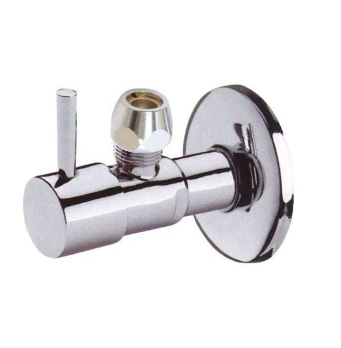 Best-Design Design-Upper hoekstopkraan 1/2 x 3/8 (10 mm knel) Chroom