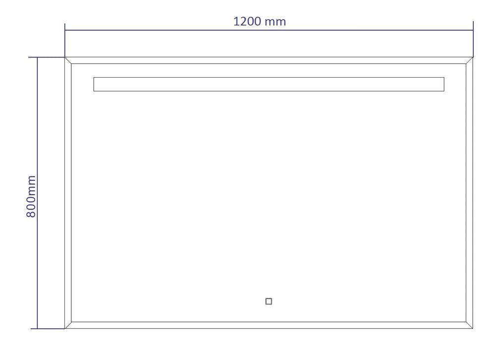 Best-Design Miracle LED spiegel B=120 x H=80cm