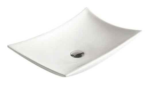 Best-Design Raaf opbouw wastafel M/kraangat 56x37x10,5cm