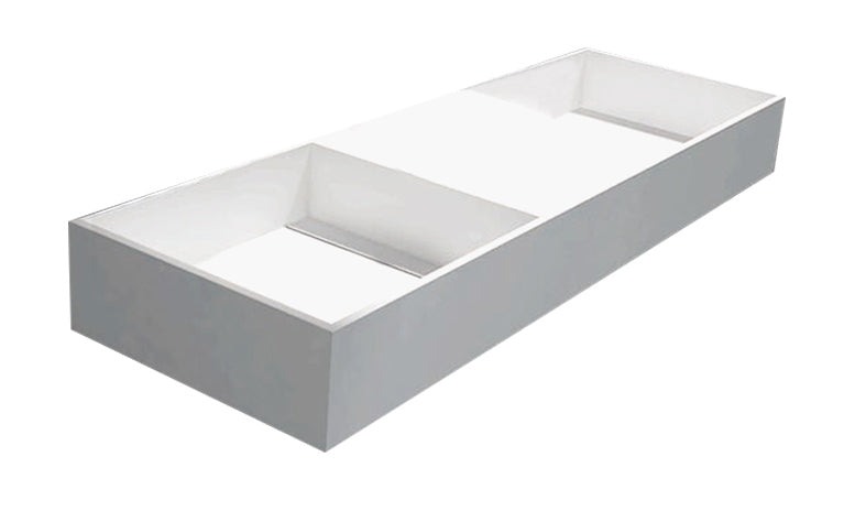 Best-Design Dubbel-120 wastafel Just-Solid 120x40x15cm