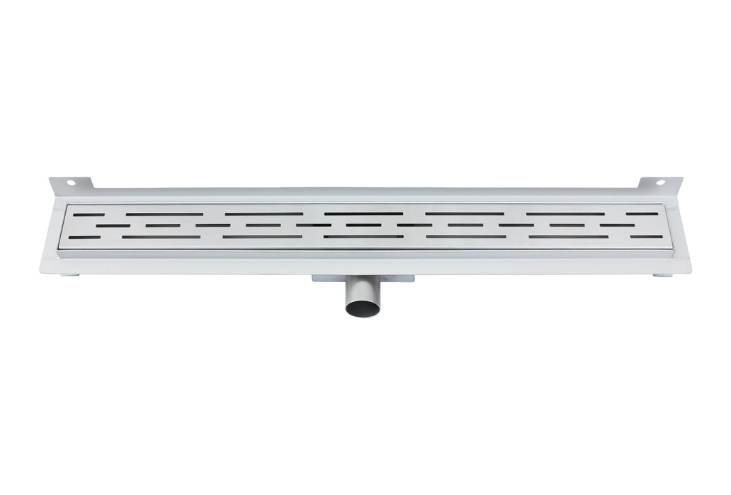 Best-Design Nice douchegoot met muurflens100 cm