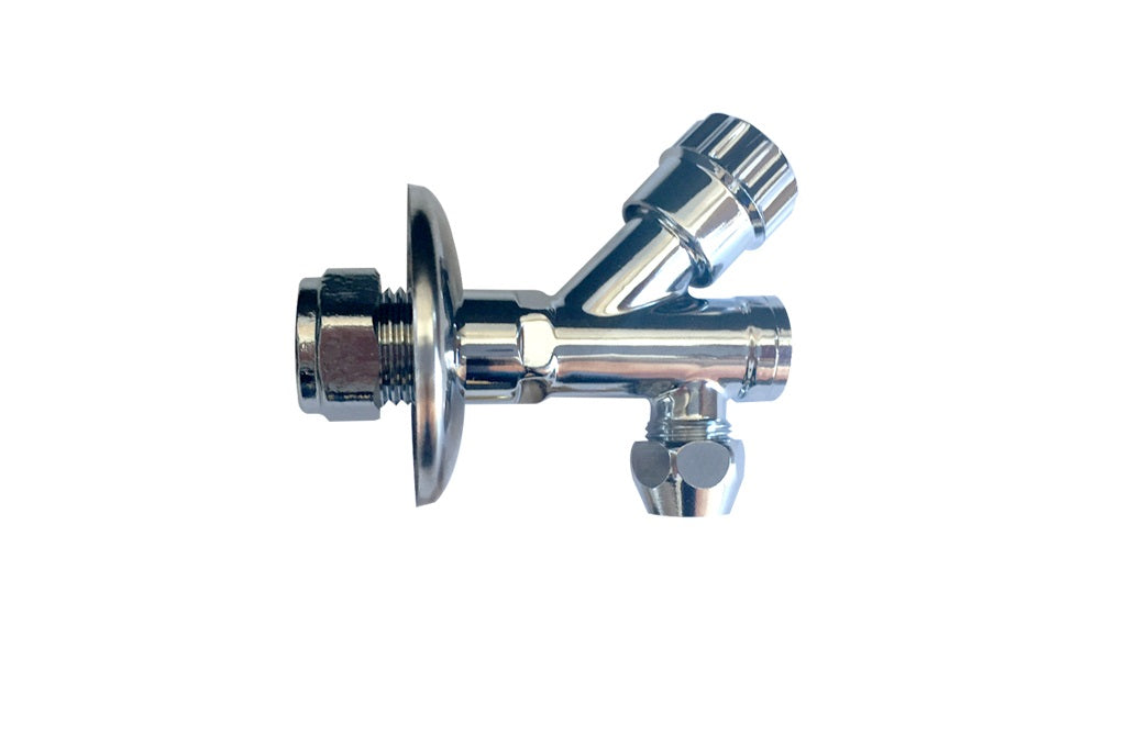 Best-Design hoekstopkraan +filter 1/2-15mmx10 knel+rozet