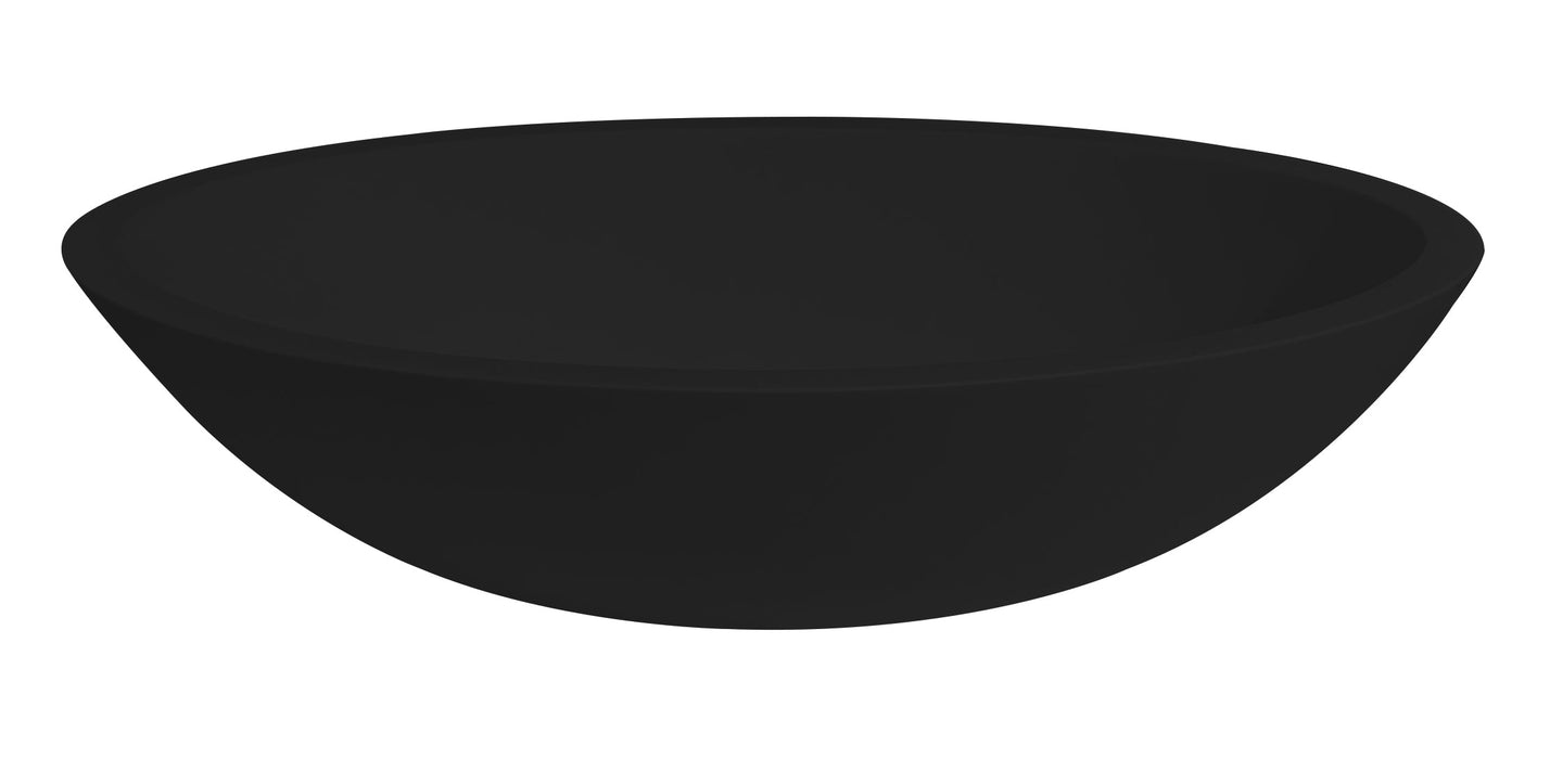 Best-Design Epona-Black opbouw waskom Just-Solid 52 cm