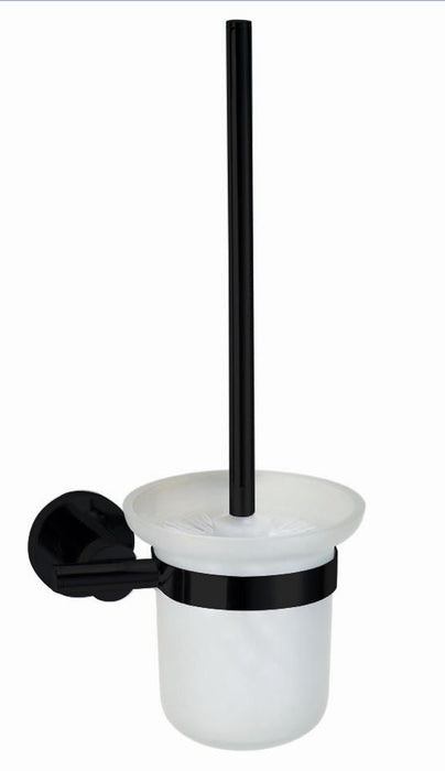 Best-Design Nero wand-toiletborstelhouder mat-zwart