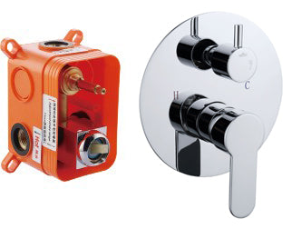 Best-Design Prato inbouw douchemengkraan + omstel 2 functies incl.Inb box