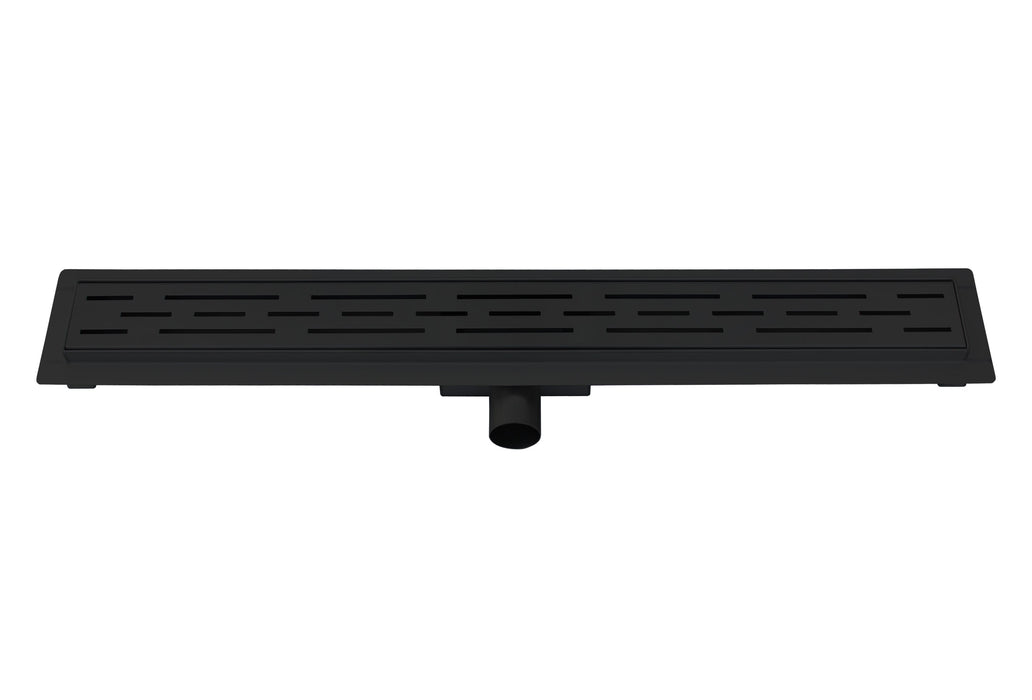 Best-Design Nero Black douchegoot met flens 70 cm Zwart