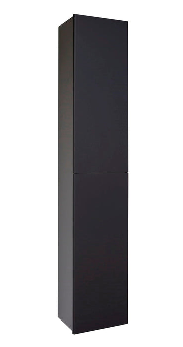 Best-Design Blanco-Black hoge kolomkast L&R 35x180 cm Mat-Zwart