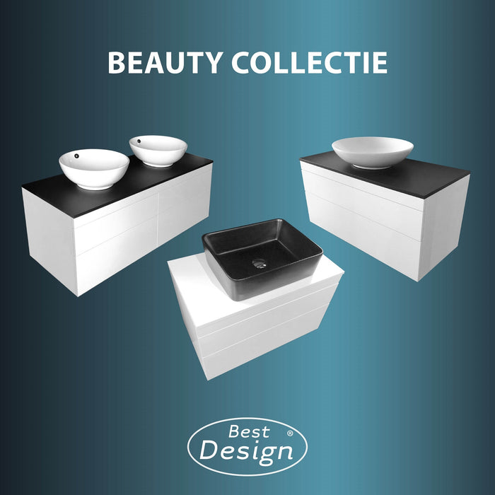 Best-Design Beauty-60-Glans-Wit-Greeploos meubel onderkast