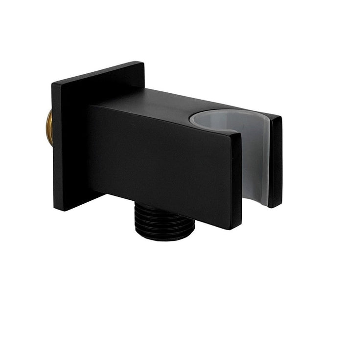 Best-Design RVS Nero-Stool opsteek muuraansluiting Mat-Zwart