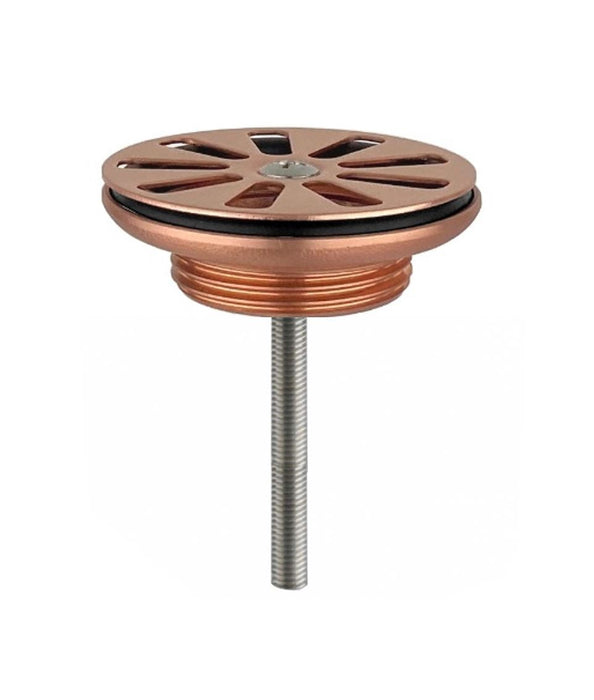 Best-Design Lyon open-rooster afvoerplug 5/4 Rosé-Mat-Goud