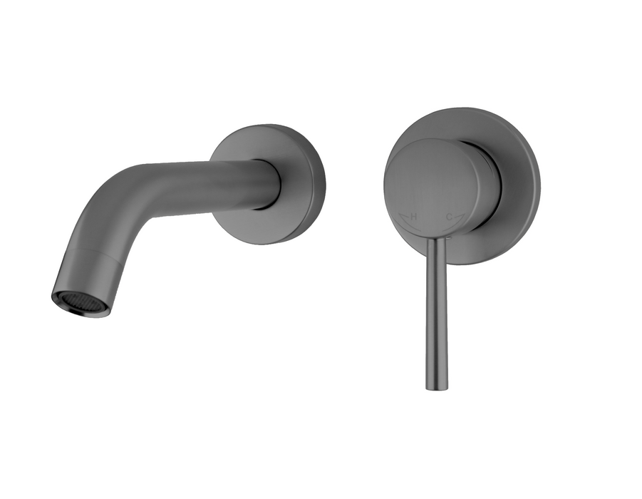 Best-Design Moya inbouw-wandmengkraan uitl=20cm gunmetal