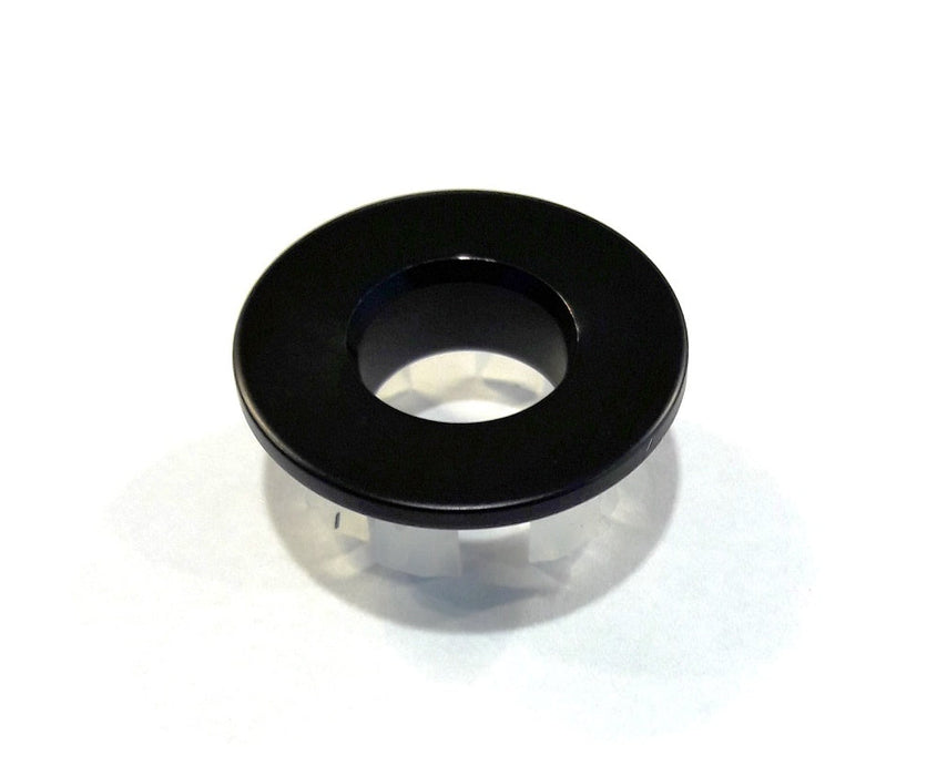 Best-Design Nero messing-mat-zwart inzet/overloop ring (open) tbv.wastafel/kom