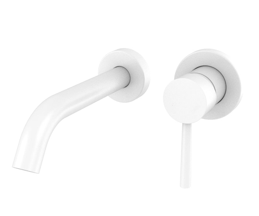 Best-Design White inbouw-wandmengkraan uitl=20cm mat-wit