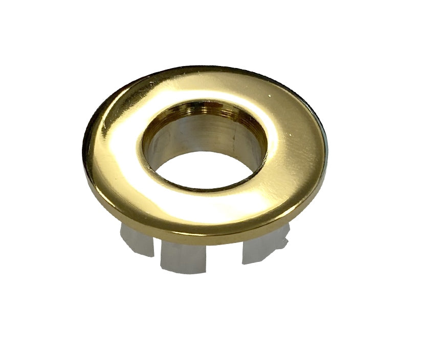 Best-Design Nancy Glans-Goud inzet/overloop ring (open) tbv.wastafel/kom