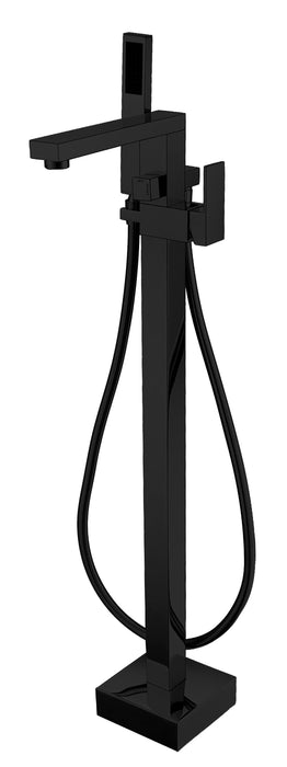 Best-Design Nero Monza Vrijstaande Badkraan H=93 cm Mat-Zwart