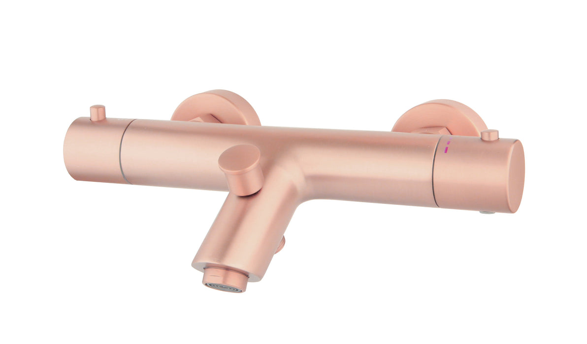 Best-Design Lyon opbouw badthermostaat rose-mat-goud