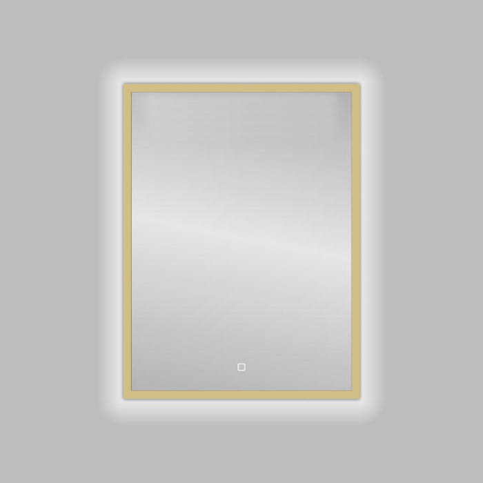 Best-Design Nancy Isola Mat-Goud LED spiegel B=60 x H=80cm