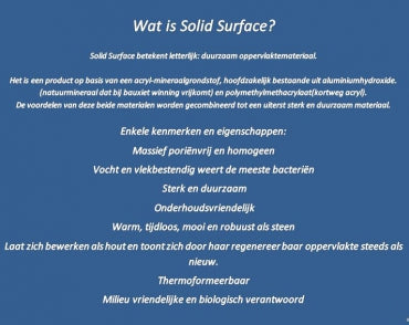Best-Design Nero-Opera-100 wastafel Just-Solid 100x42x10cm Zwart